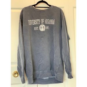 University of Arkansas Comfort Colors Sweatshirt